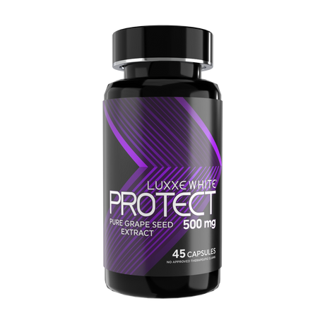 Luxxe White Protect Pure Grape Seed Extract 500 mg 45 Capsules
