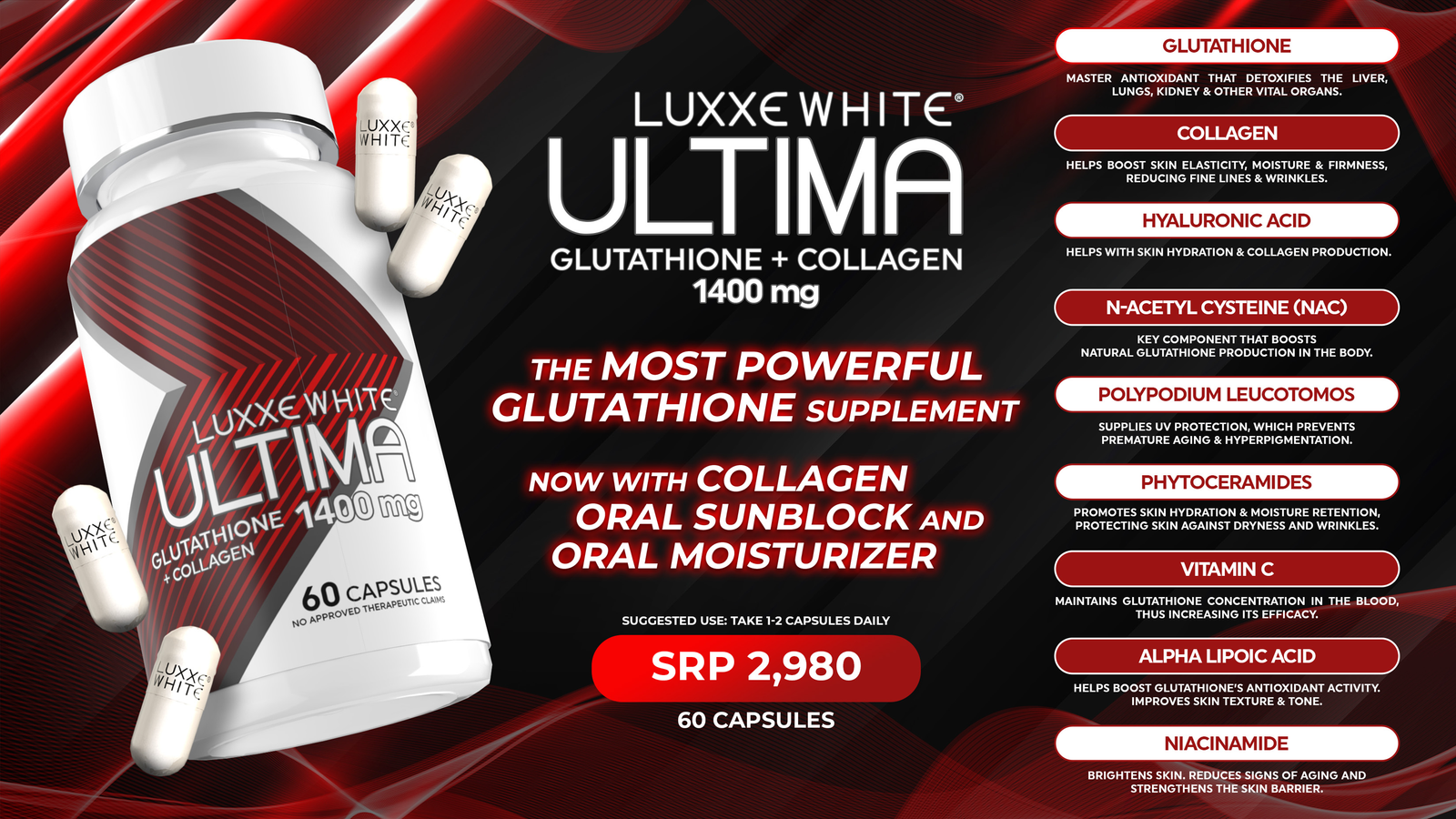 10 Most Effective Glutathione Capsules in the Philippines