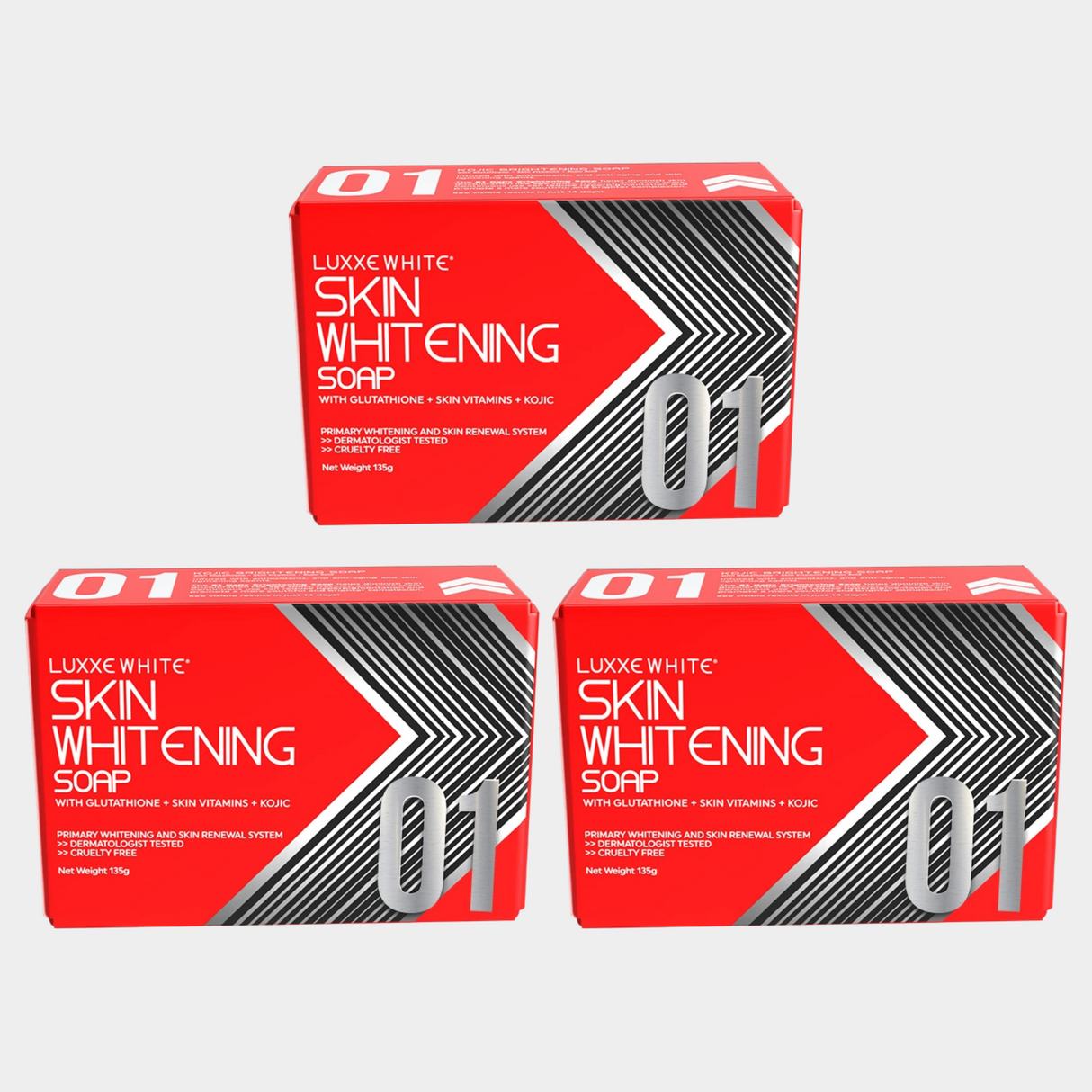 01 Luxxe White Skin Whitening Soap