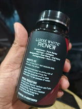 Luxxe White Renew Glutathione + Pure Barley with Collagen 2200 mg 60 Capsules Supplement