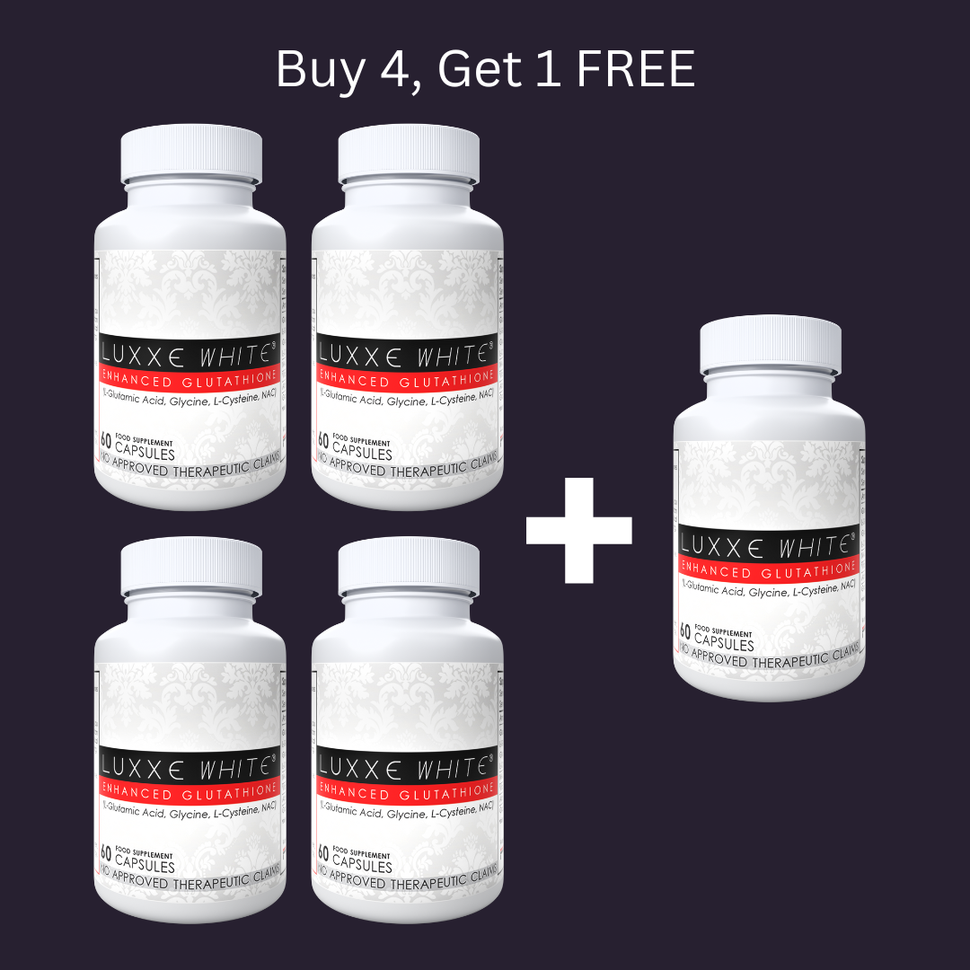 Luxxe White 60 Capsules - Buy 4, Get 1 Free