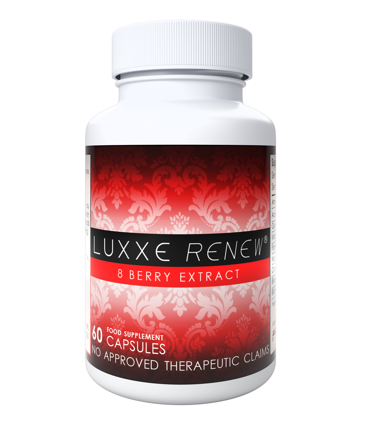 Luxxe Renew 8 Berry Extract 600mg 60 Capsules