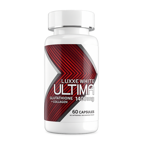 Luxxe White Ultima: The World's First All-in-One Skin System - Glutathione + Collagen + Oral Sunblock 1400mg