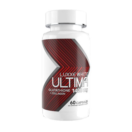 Luxxe White Ultima: The World's First All-in-One Skin System - Glutathione + Collagen + Oral Sunblock 1400mg